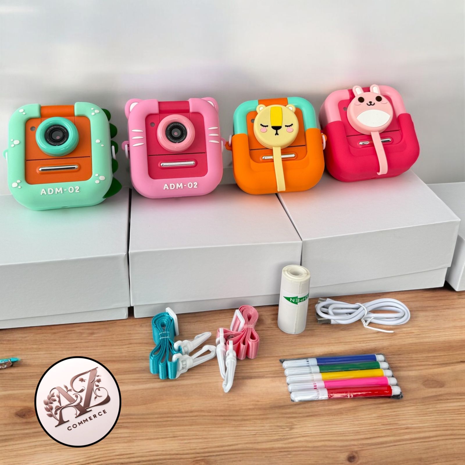 Camara Instantanea Para Niños - COLOR: NARANJA